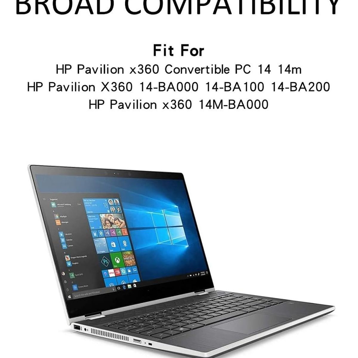 GENERICO - Bateria Bk03xl Para Hp Pavilion X360 14-ba000 Series Nueva