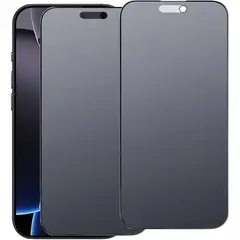 JOIGO - Lamina Protector de Vidrio Antiespia Para iPhone 16 Pro Max