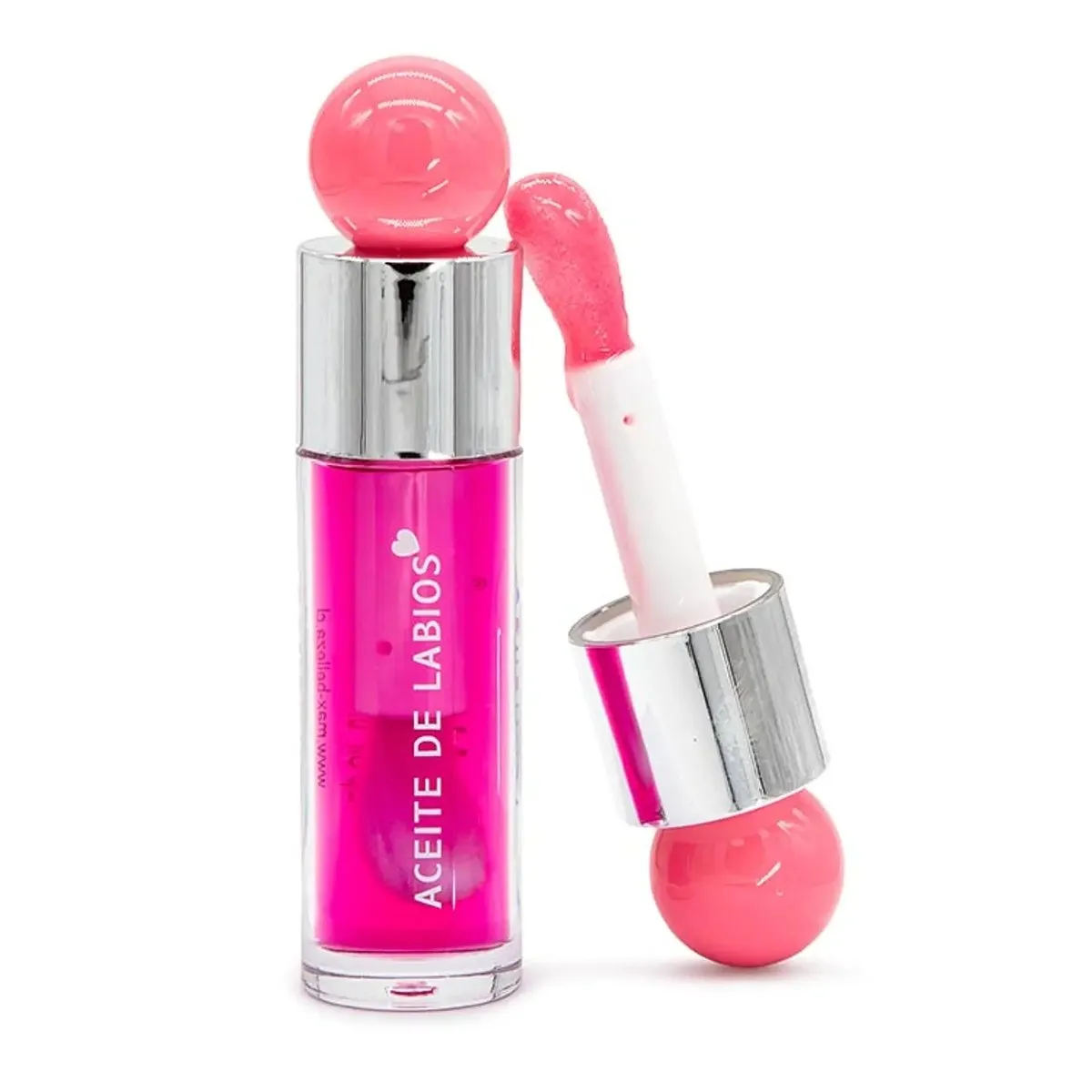 LIKE SHOP - Pack 2 Aceite de labios hidratante con color 421