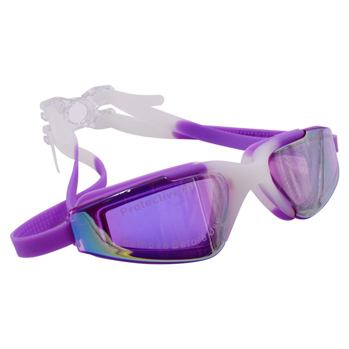 PHOENIX - Lentes de natación adulto MC823 Phoenix morado blanco
