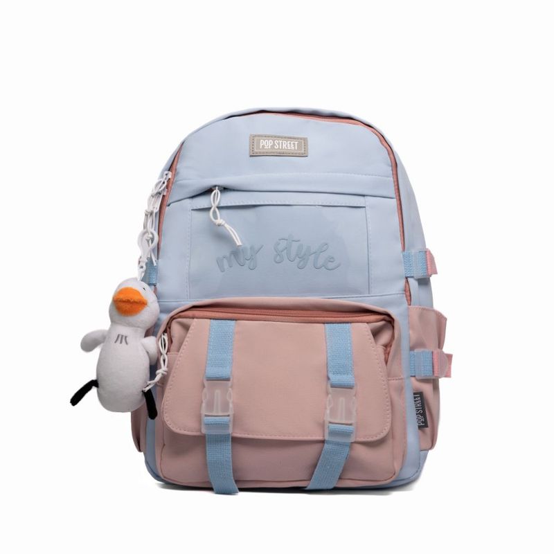 GENERICO - Mochila Pop Street Street Day-Window Pink