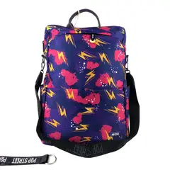 GENERICO - Mochila Juvenil Pop Street Yum Morada