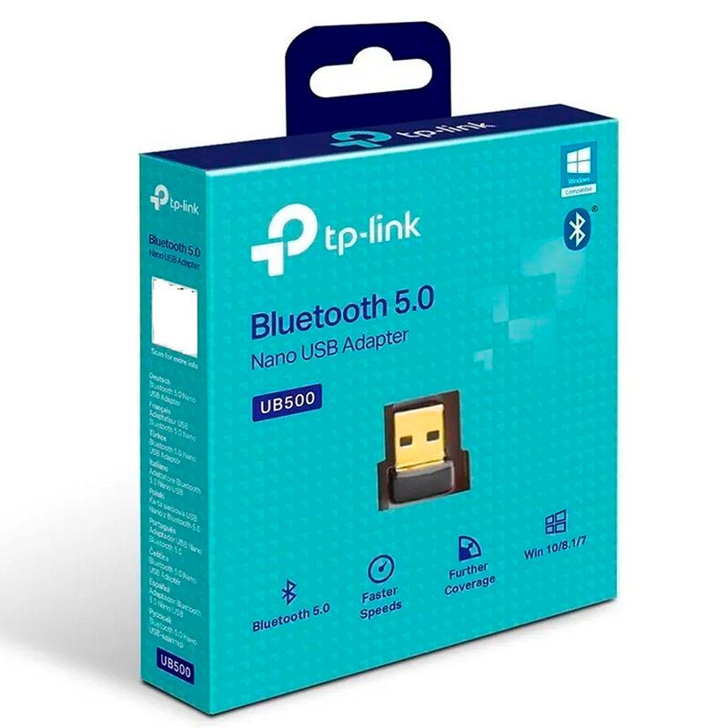 TP LINK - Adaptador Receptor TP-Link Bluetooth 50 USB Nano UB500 TP LINK