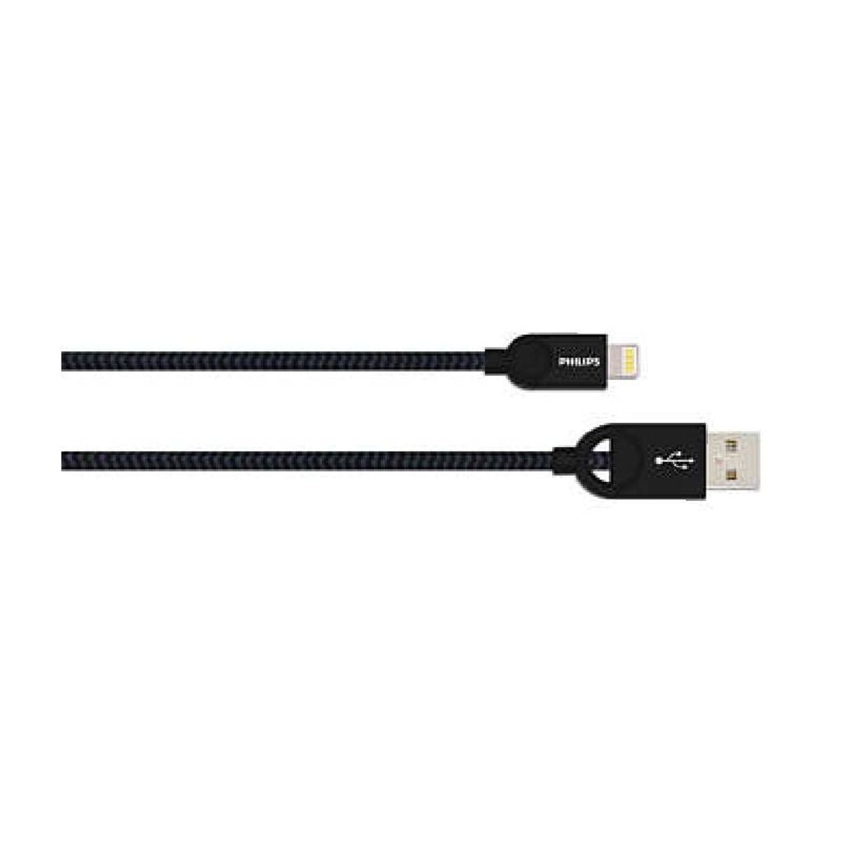 PHILIPS - Cable Lightning a USB 1 metro PHILIPS