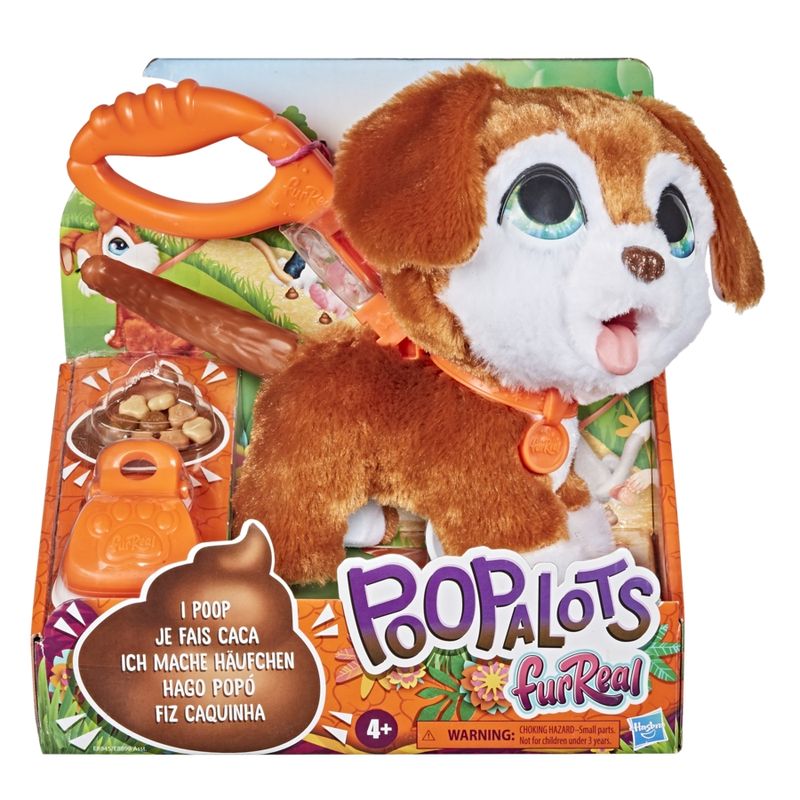 FURREAL FRIENDS - Peluche Furreal Friends Poopalots Big Wags Perro Interactivo
