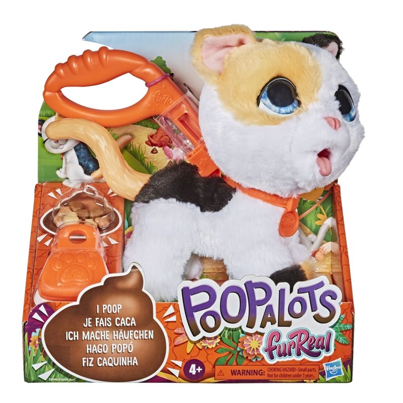 FURREAL FRIENDS - Peluche Furreal Friends Poopalots Big Wags Gato Interactivo