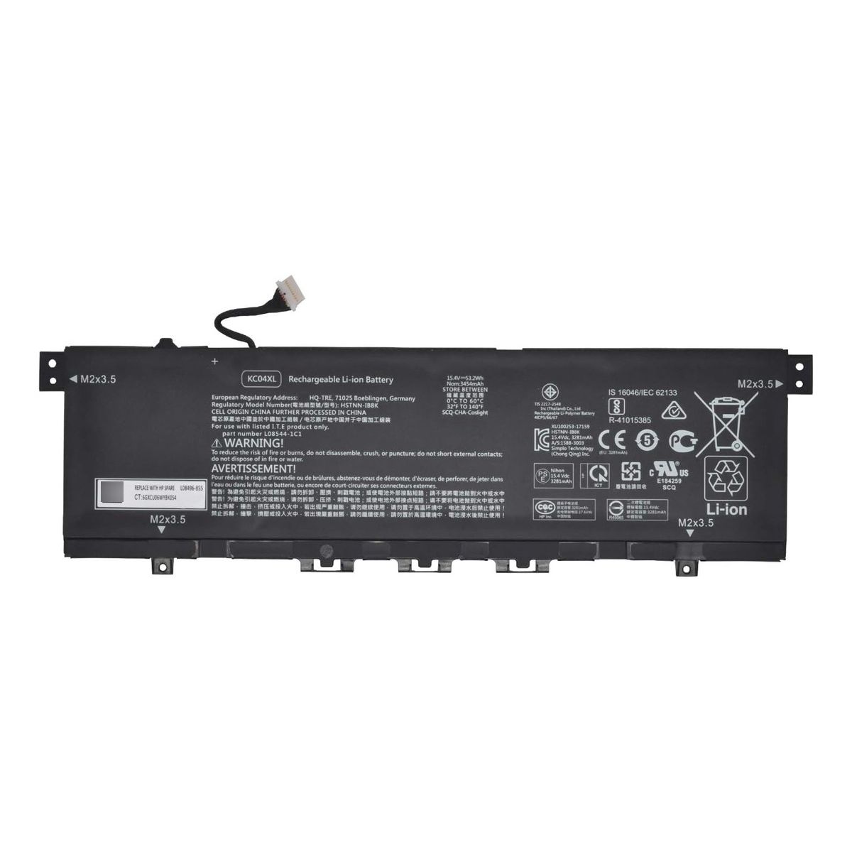 GENERICO - Bateria kc04xl Para Hp Envy X360 13-ag 13-ah Series Nueva