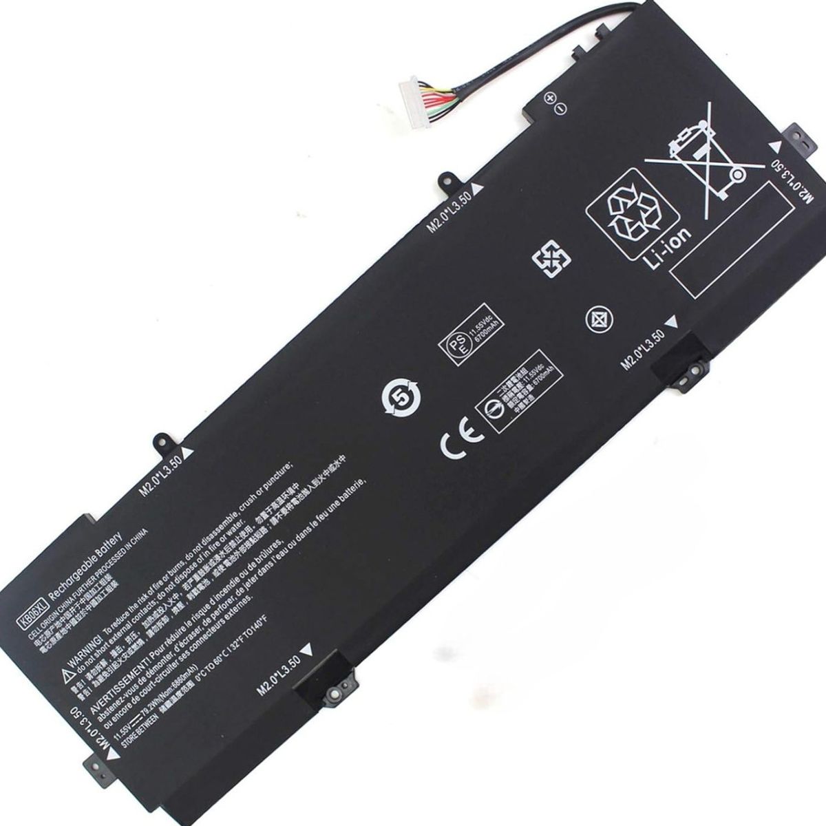 GENERICO - Batería Kb06xl Para Hp Spectre X360 15-bl002xx Series