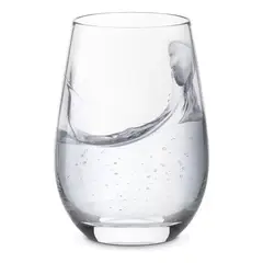 HAUSMANN - Set 6 Vasos Multipropósito Cristal Alemán Premium 465ml