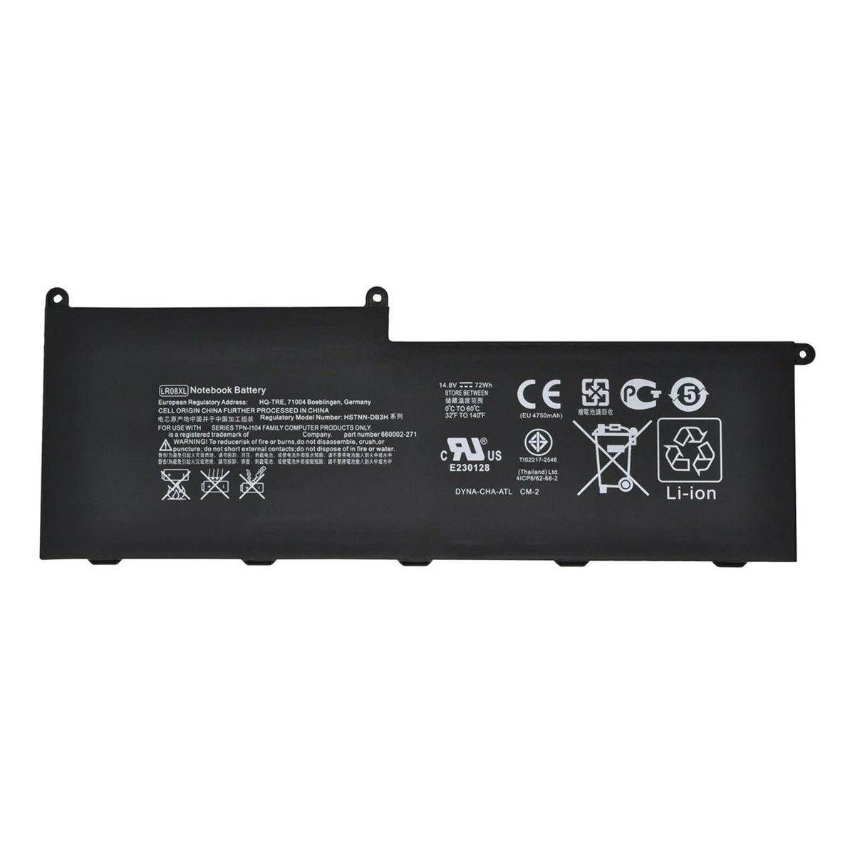 GENERICO - Bateria Lr08xl Para Hp Envy 15-3000 15-3100 15-3200 15-3300