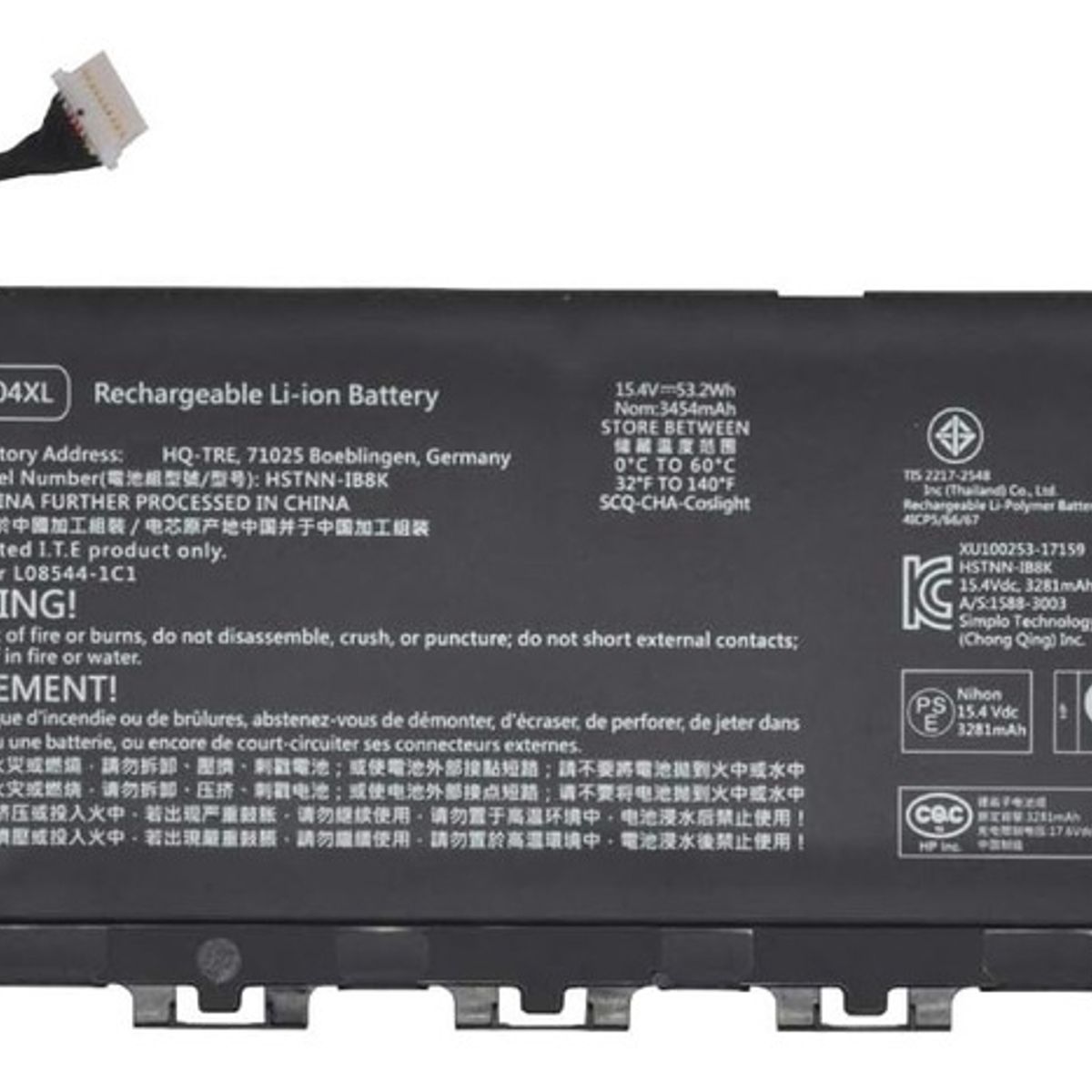GENERICO - Bateria kc04xl Para Hp Envy X360 13-aq Series Nueva