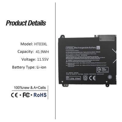 Imagen 2 del producto Bateria ht03xl Para Notebook Hp Pavilion 15-cw1004la Nueva