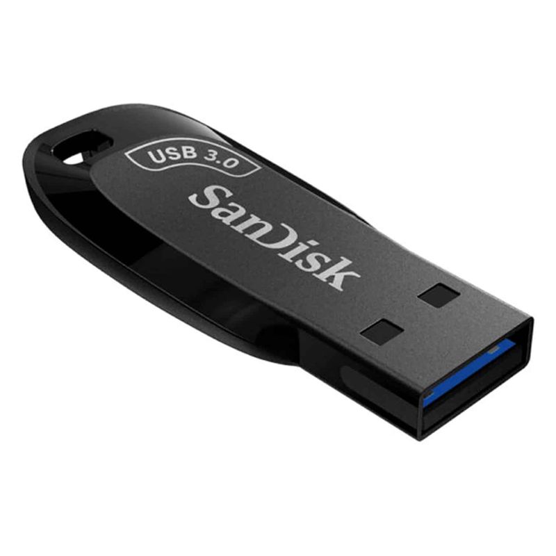 SANDISK - Pendrive SanDisk Ultra Shift 64GB USB 3.0 Negro - Negro