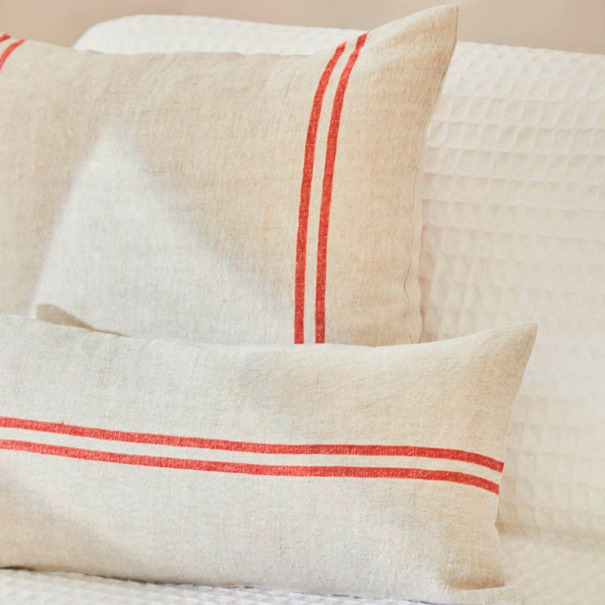 CALMA HOUSE - Funda Cojín Satuna 60x60 Rojo Form