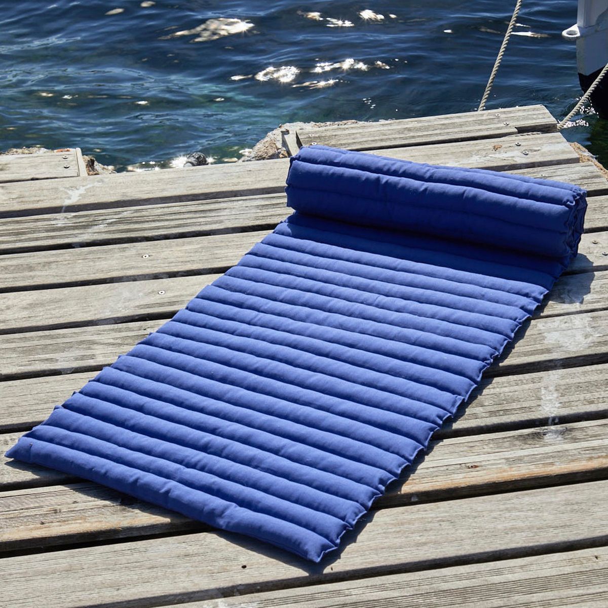 CALMA HOUSE - Cojín de Reposera Gavema 60x175x2 Azul Calma House