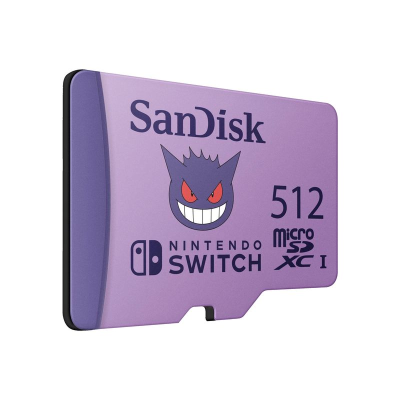 SANDISK - Tarjeta MicroSD SanDisk Pokémon de 512 GB - Morado