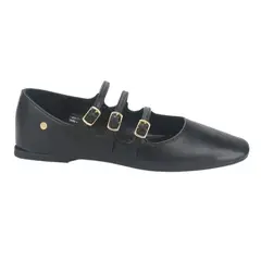CHALADA - Ballerina Mujer Negro Plano Capo-3