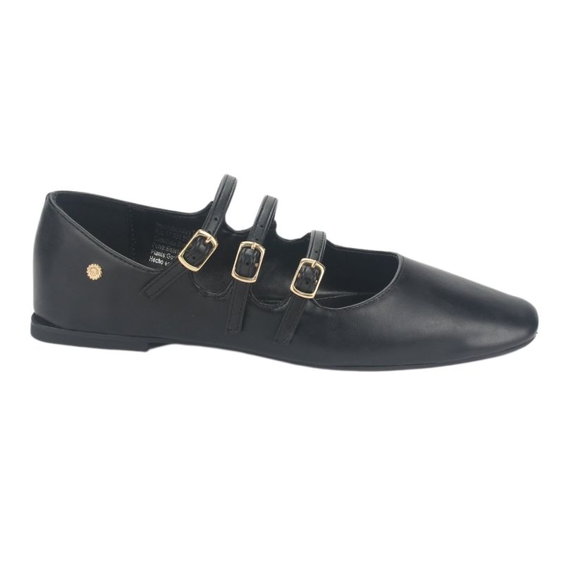 CHALADA - Ballerina Mujer Negro Plano Chalada Capo-3