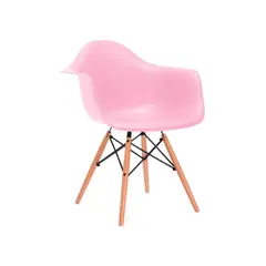 IMPORTCLICK - Silla Comedor Eames Hogar Butaca Estructura Rosado