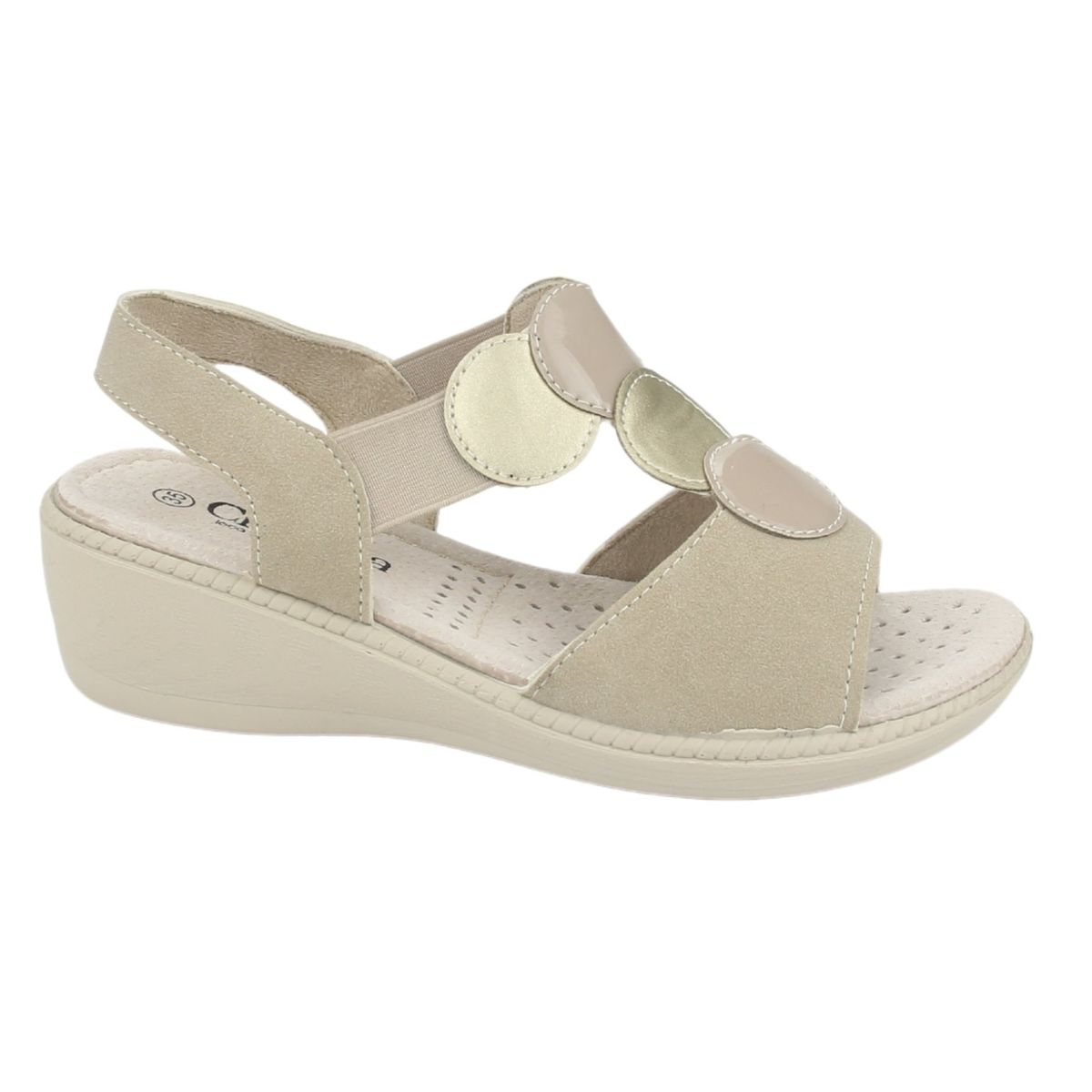 CHALADA - Sandalia Mujer Beige Casual Chalada Lupe-82