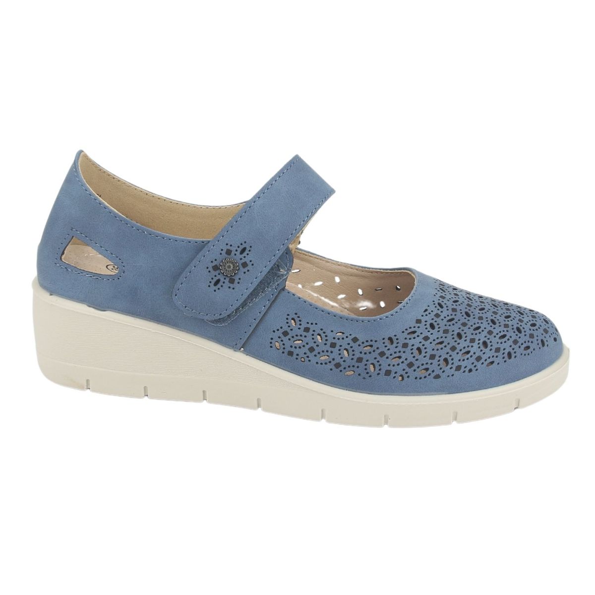 CHALADA - Zapato Mujer Azul Casual Chalada Cona-1