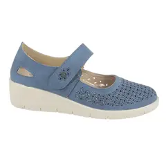 CHALADA - Zapato Mujer Azul Casual Cona-1