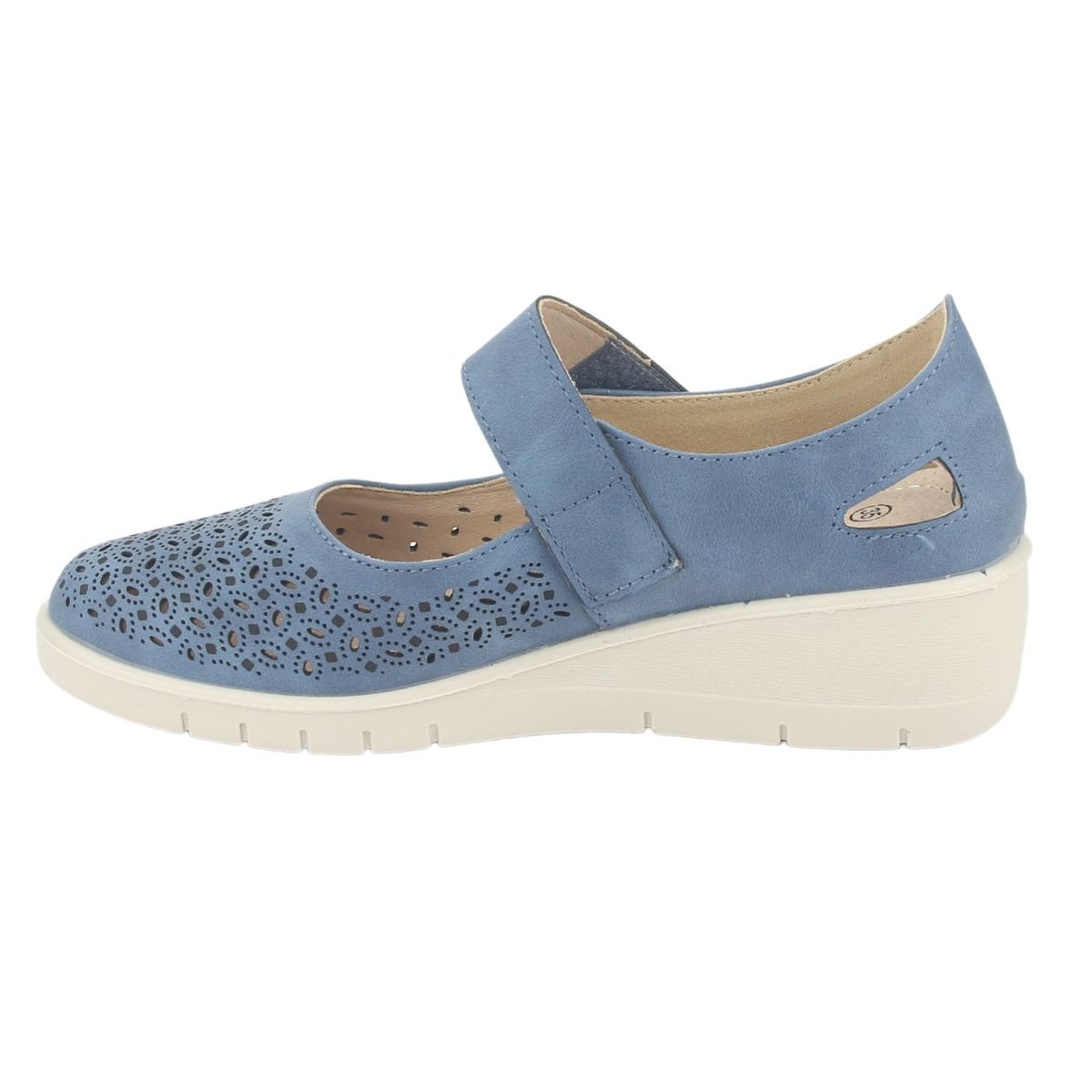 CHALADA - Zapato Mujer Azul Casual Chalada Cona-1