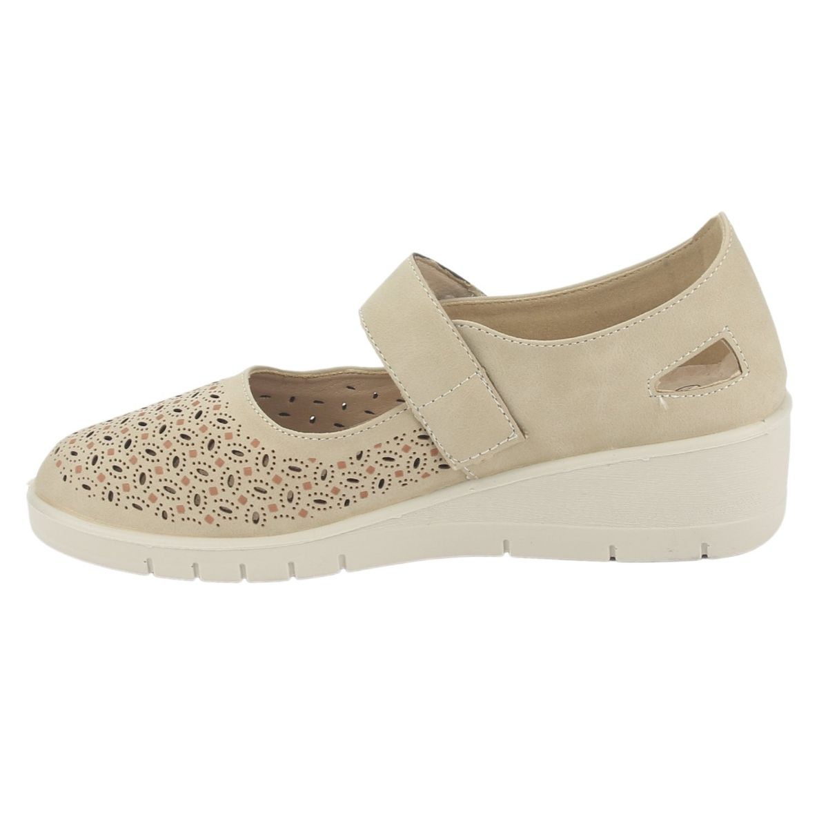 CHALADA - Zapato Mujer Beige Casual Chalada Cona-1