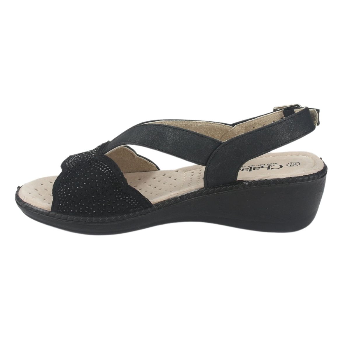 CHALADA - Sandalia Mujer Negro Casual Chalada Lupe-81