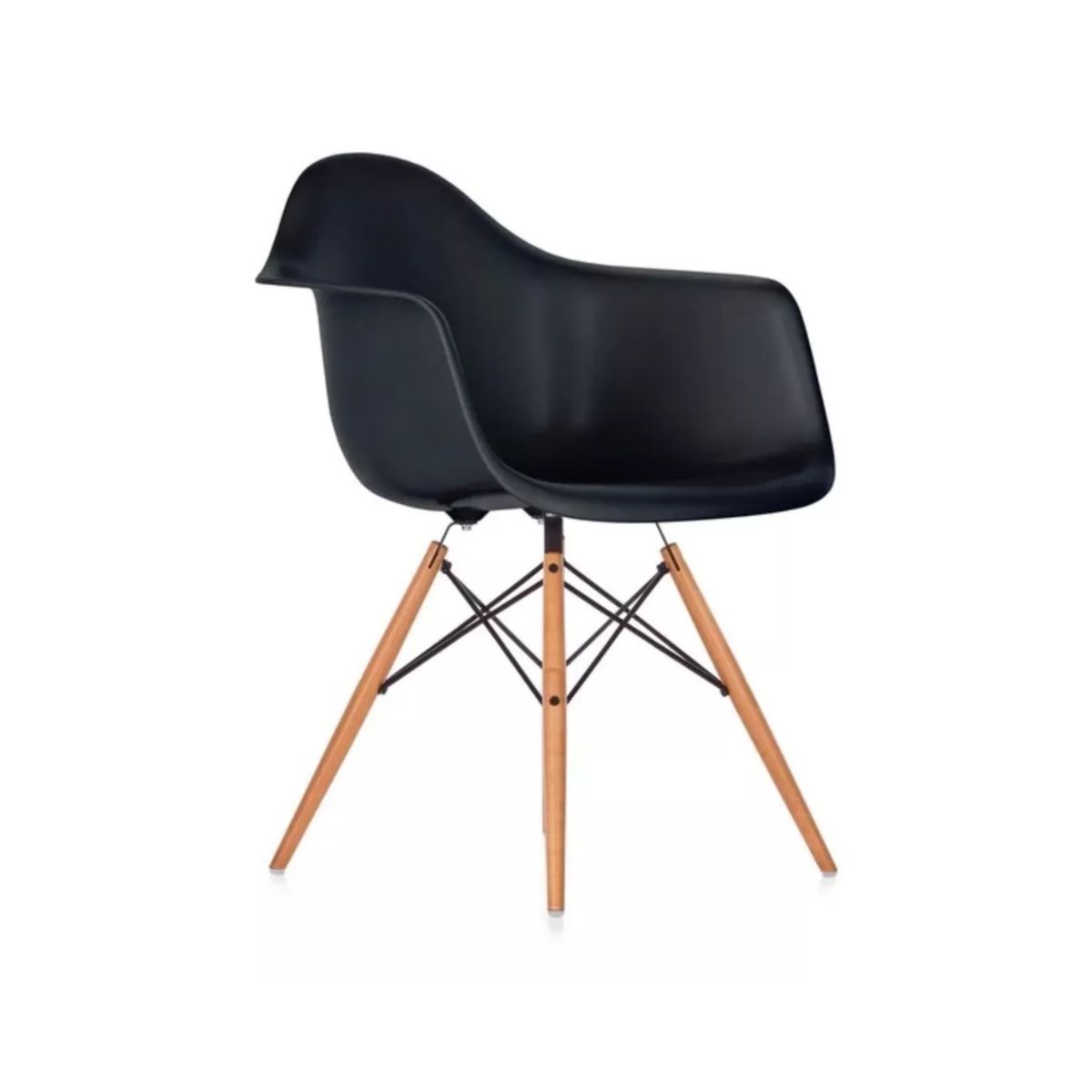 IMPORTCLICK - Silla Comedor Eames Hogar Butaca Estructura  Gris