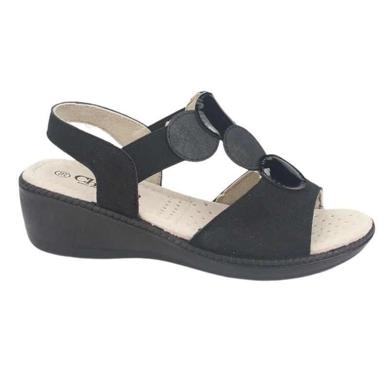 CHALADA - Sandalia Mujer Negro Casual Chalada Lupe-82