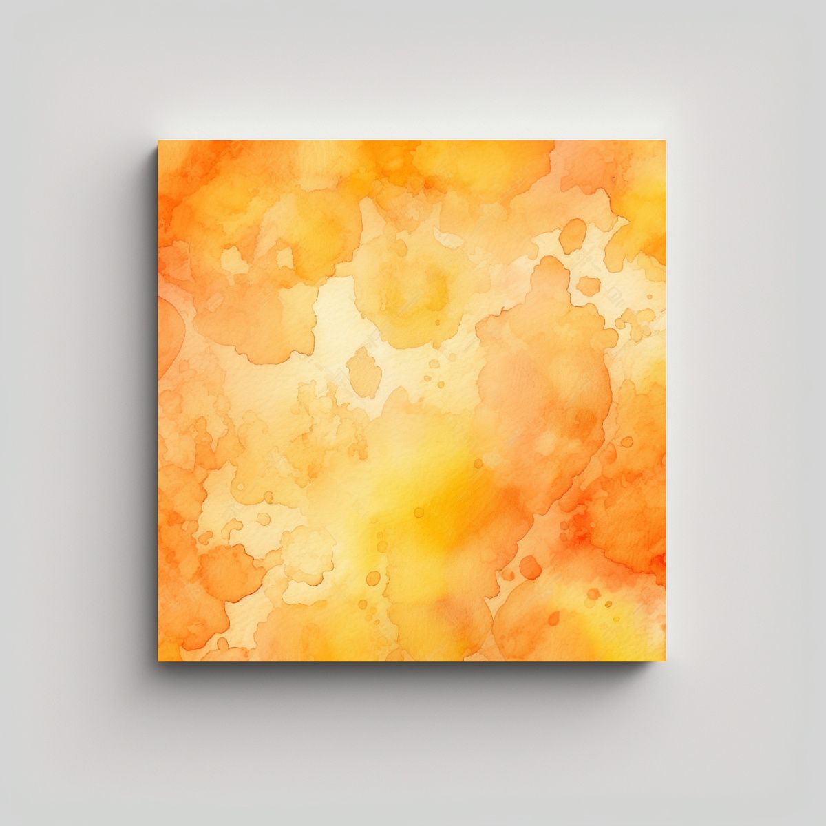 GENERICO - Cuadro Abstracto De Líneas Finas En Color 60x60 Cm