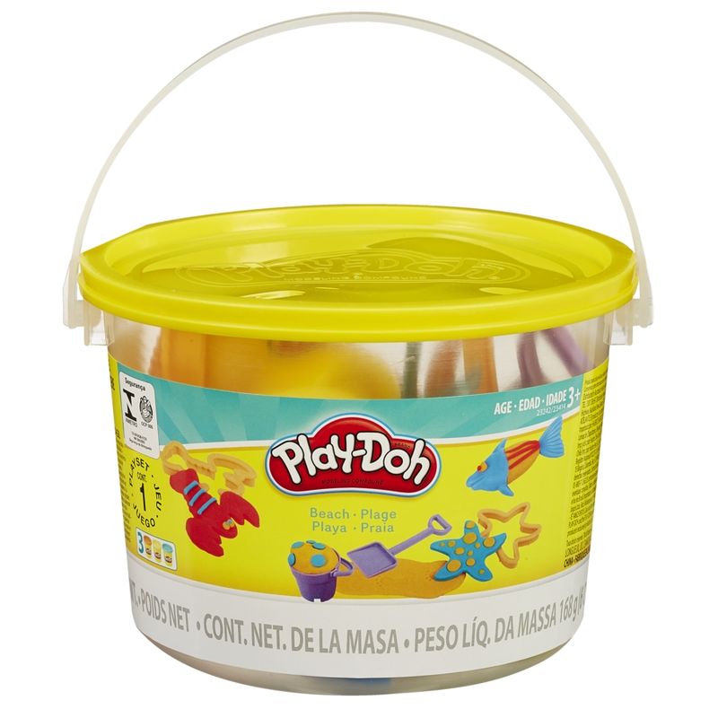 PLAY DOH - Arte Y Manualidades Para Niños Play-Doh Mini Cubeta Playa