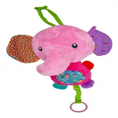 WOODY TOYS - Muñeco De Elefante Rosa Cunero Un Amigo Suave Para Dulces D