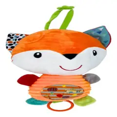 WOODY TOYS - Muñeco De Peluche Zorro Para Cuna Un Compañero De Aventuras