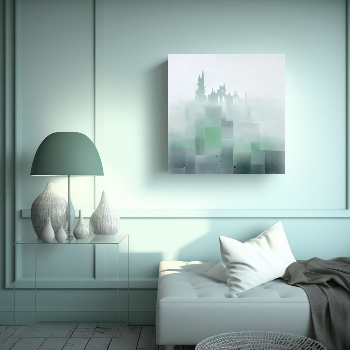 GENERICO - Pinturas Decorativas De Composiciones Majestuosas 70x70 Cm