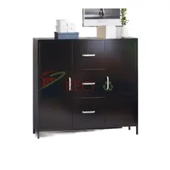 GENERICO - Gabinete 3 Cajones 2 puertas Linea Black SA-HT-L02