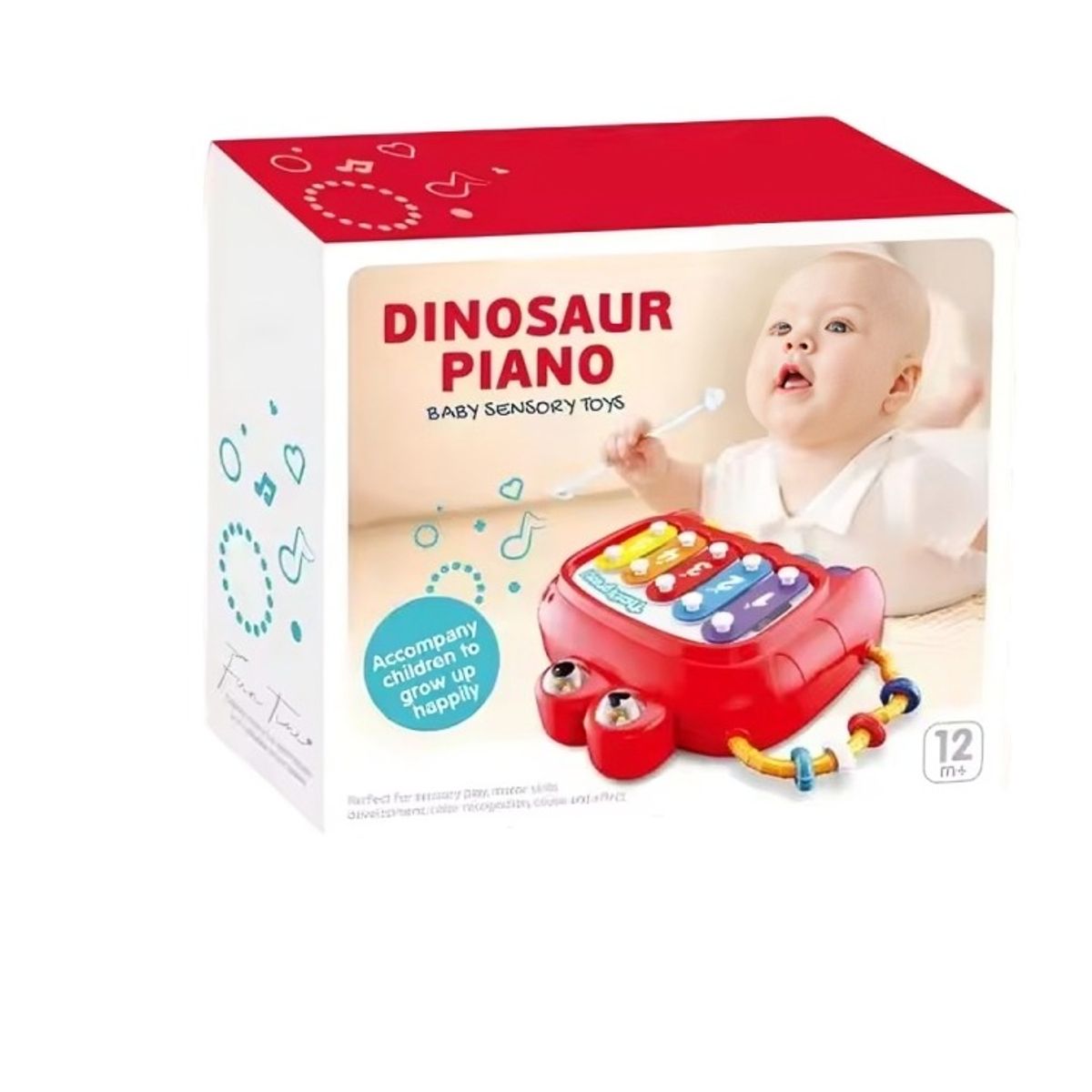 OEM - Piano Didáctico para Bebé con Sonidos Musicales y Luces