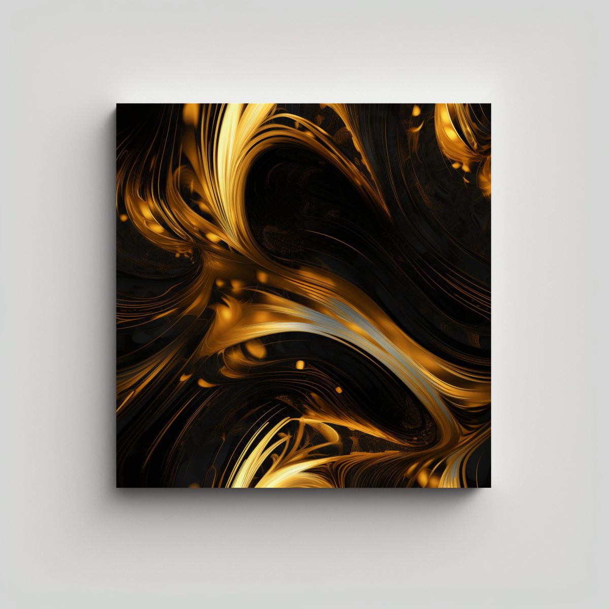 GENERICO - Lienzo Creativo Resistente De Arte Abstracto En 70x70 Cm