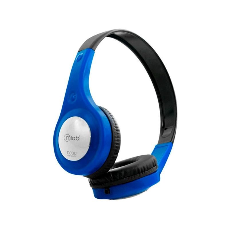 MLAB - Audífono Alámbricos Headband P800 Azul Mlab MLAB