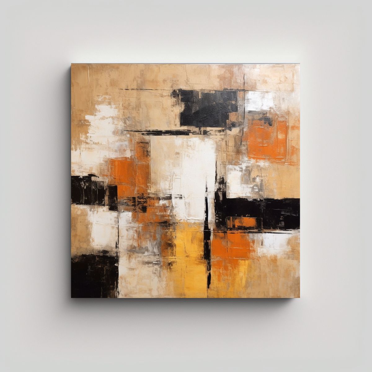 GENERICO - Lienzo De Tela Dibujo Pop Art ElGendy Abstracto 80x80 Cm