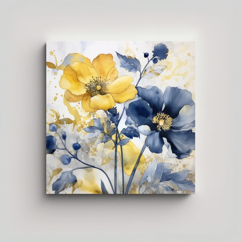 GENERICO - Lienzo De Tela Moderno Con Bonito Cuadro De 50x50 Cm