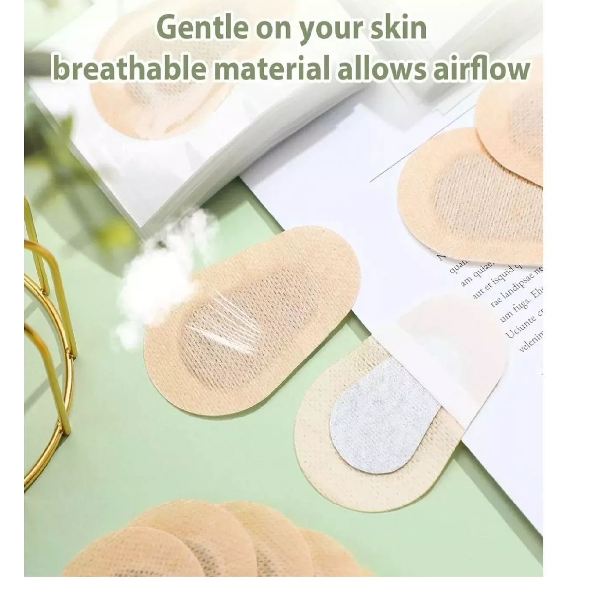 GENERICO - Parche Ocular Adhesivo Estéril Postoperatorio 85x55mm 10 Ud