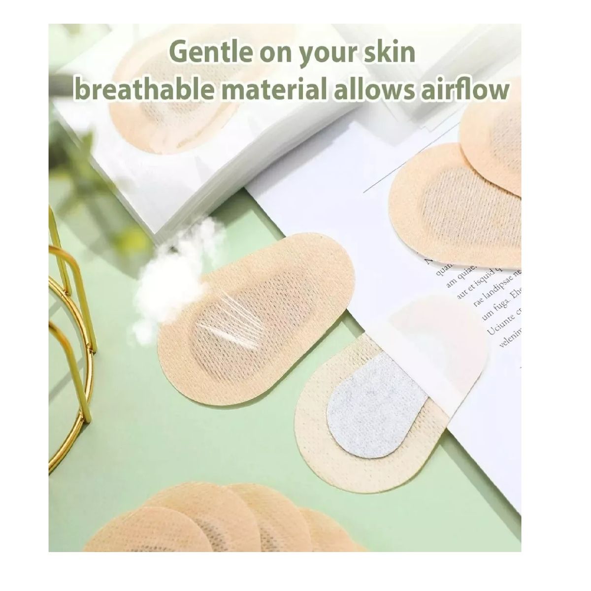 GENERICO - Parche Ocular Adhesivo Estéril Postoperatorio 85x55mm 10 Ud