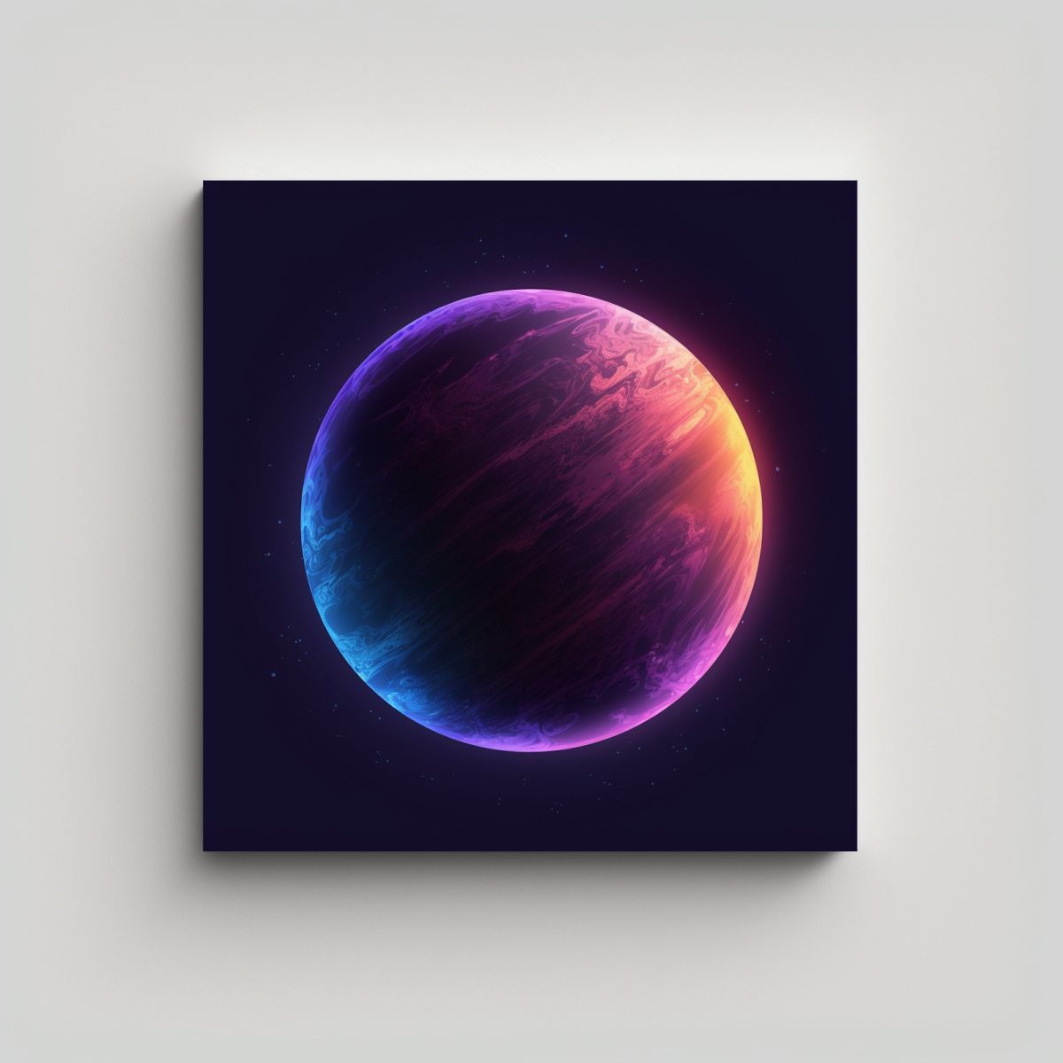 GENERICO - Arte De Pared Creativa Visión CHyan Elemento De 60x60 Cm