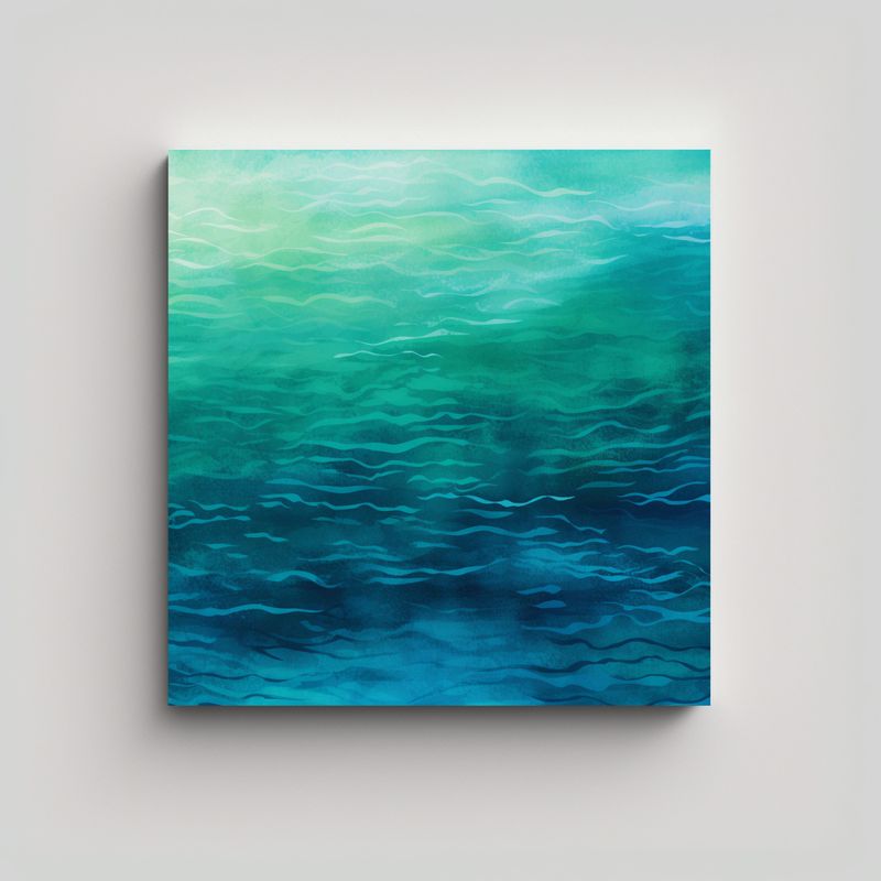 GENERICO - Pintura Decorativa Con Composición Fotográfica 90x90 Cm