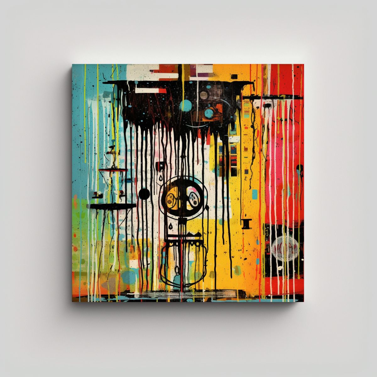 GENERICO - Pinturas Decorativas De Arte Vanguardia Abstracta 90x90 Cm