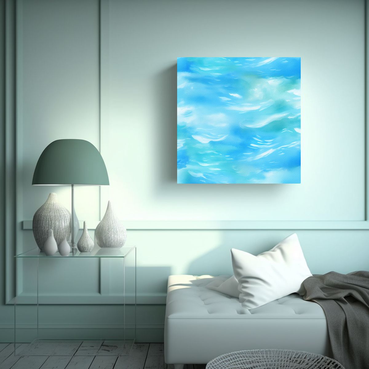 GENERICO - Cuadro Decorativo Para Dormitorio Arte Creativo 60x60 Cm