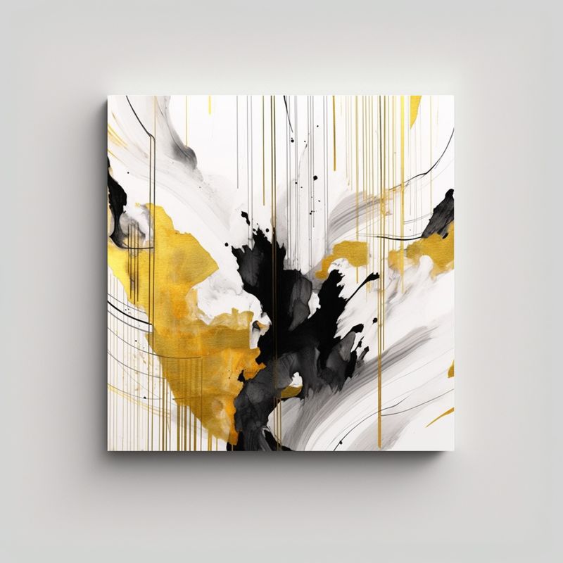 GENERICO - Pinturas Decorativas De Estilo Vanguardista En 80x80 Cm