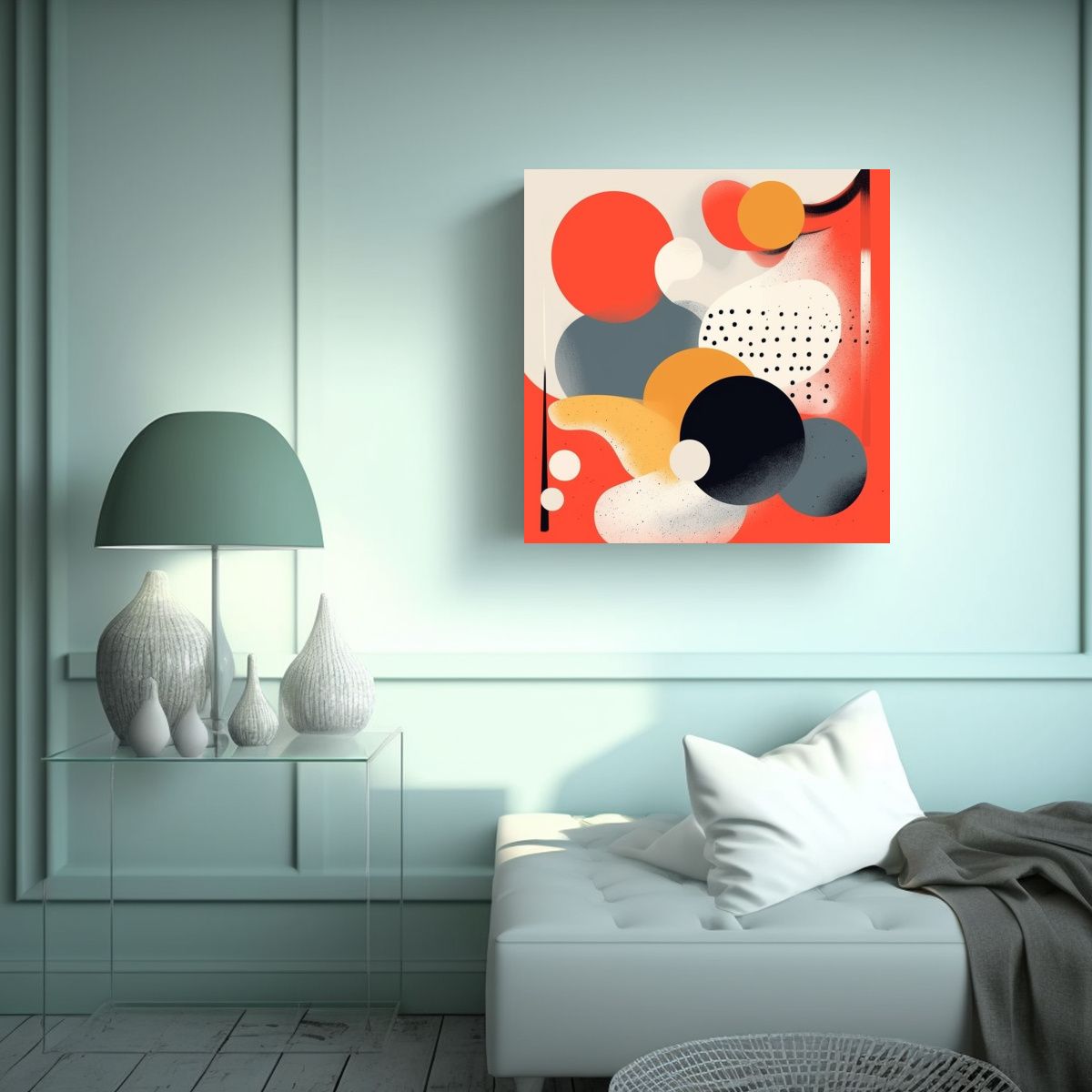 GENERICO - Pinturas Decorativas Abstractas Creativas 70x70 Cm